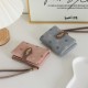 Pretty Women's Short Wallet, Korean-Style PU Printed Zippered Simple Zippered Coin Purse, In Stock Wholesale