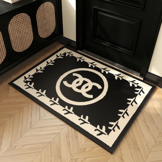 Ins-style Korean-style absorbent bathroom floor mats, thickened flocked, non-slip bathroom and bathtub floor mats, and bedroom bedside carpets.