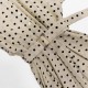 European and American women's polka-dot retro short-sleeved maxi dresses with a belt and decorative buckle for a slimming, fashionable dress.