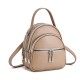 New macaron fashionable multi-layered backpack, high-value large-capacity handbag, cross-border simple lightweight backpack