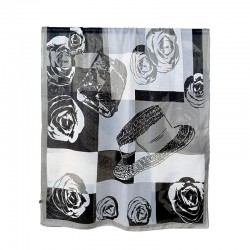 French creative new retro-printed long scarves, stylish spring and summer scarves, stylish cotton and linen shawls.