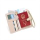 PRETTYZYS anti-theft multi-functional printed card holder, ID and passport bag, travel passport wallet.