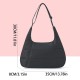 Cross-border corduroy cosmetic bag with letter embroidery, fashionable and casual women's travel toiletry bag