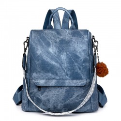 Women's school bags, cross-border PU backpacks, wholesale multifunctional backpacks