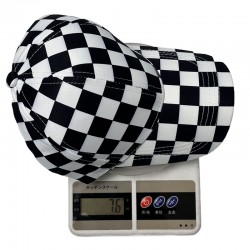 Cross-border new sports baseball cap, a stylish, unisex checkerboard peaked cap, a trendy outdoor sun protection hat.
