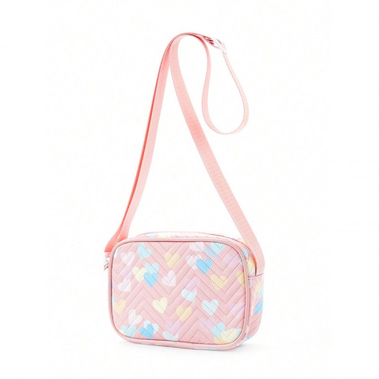Fashionable PU small Korean-style trendy sequined square bag, casual crossbody bag, cartoon heart-shaped shoulder bag for women. Fashionable PU small Korean-style trendy sequined square bag, casual crossbody bag, cartoon heart-shaped shoulder bag for women.