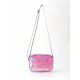 Feihong cross-border foldable beach bag, mesh large-capacity handbag, stylish shoulder bag, summer outdoor travel bag.