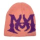 New Faux Mink Knitted Jacquard Hat, In Stock, Cross-border Bestseller Knitted Hat, European and American Trendy Hip-Hop Hat with Letters New Faux Mink Knitted Jacquard Hat, In Stock, Cross-border Bestseller Knitted Hat, European and American Trendy Hip-Hop Hat with Letters