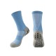 Thickened towel-soled, wear-resistant dotted mesh soccer socks, basketball socks, running gray socks, elite sports thickened cotton socks.