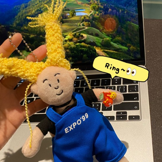 Instagram Korean-style compressed dish towel, clean absorbent sponge, cartoon wood pulp cotton dishcloth, scouring pad.