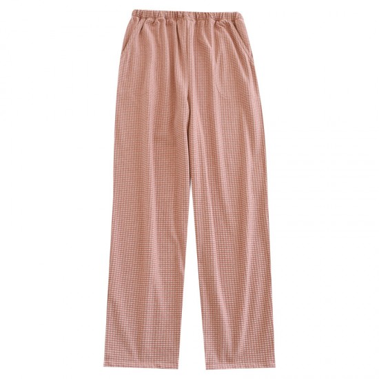 New women's padded pajamas, pure cotton gauze long sleeves, spring, summer, and autumn bra-free crepe loungewear set. New women's padded pajamas, pure cotton gauze long sleeves, spring, summer, and autumn bra-free crepe loungewear set.