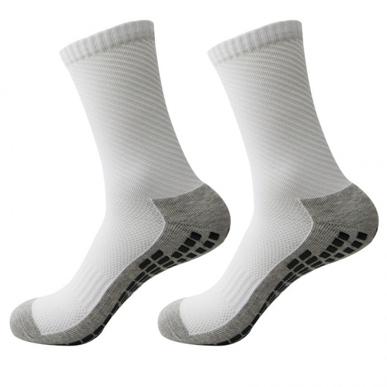 Children's non-slip trampoline socks, adhesive-coated floor socks, playground, baby early childhood learning, indoor adult yoga socks.