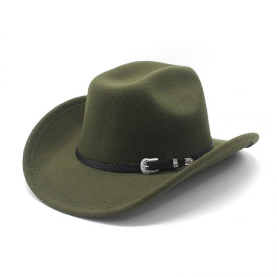 New straight-top cowboy hats for men. British-style woolen hat, flat-top, flat-brimmed black hat, European and American style New straight-top cowboy hats for men. British-style woolen hat, flat-top, flat-brimmed black hat, European and American style