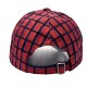 Foreign trade cross-border hat wholesale fashionable plaid baseball caps for women, outdoor sun protection, sun visor, hardtop baseball caps for men, casual wear. Foreign trade cross-border hat wholesale fashionable plaid baseball caps for women, outdoor sun protection, sun visor, hardtop baseball caps for men, casual wear.