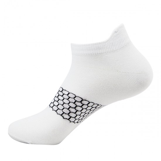 Color-blocked foreign trade towel-soled boat socks, shock-absorbing, running socks, summer wholesale, sweat-wicking, breathable women's short socks