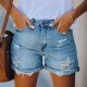 2025 Summer eBay Amazon Wish Street American Ripped Straight-Leg Jeans for Women, Versatile, In Stock