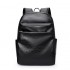 New cross-border men's business commuter backpack, large capacity, student travel laptop backpack, PU leather casual backpack