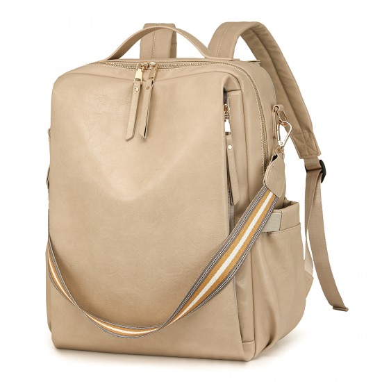 New women's retro backpack, multifunctional PU fashion women's bag, travel backpack wholesale New women's retro backpack, multifunctional PU fashion women's bag, travel backpack wholesale