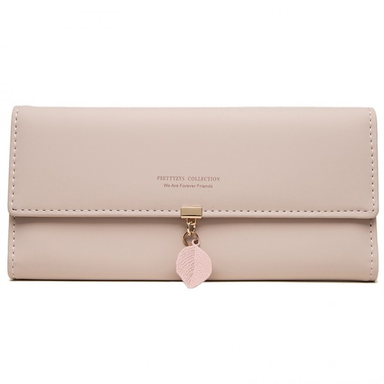 New Japanese and Korean leaf-printed long women's wallet, multifunctional large-capacity student wallet, women's clutch New Japanese and Korean leaf-printed long women's wallet, multifunctional large-capacity student wallet, women's clutch