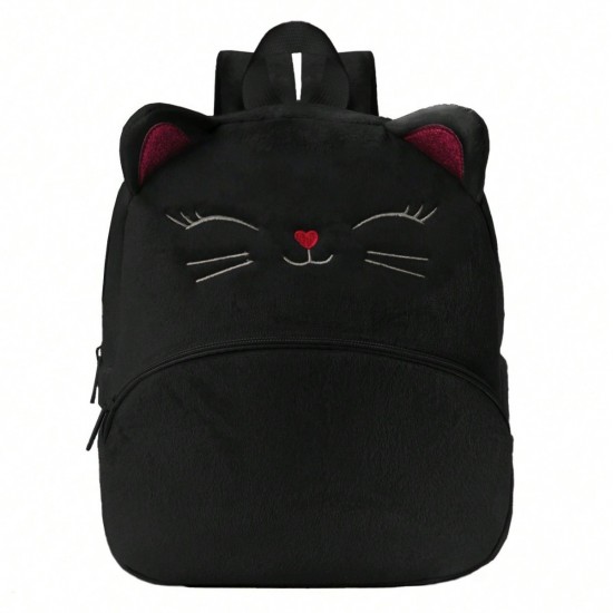 Cross-border hot-selling cartoon multi-color animal children's backpack, street vendor source, kindergarten plush backpack, children's backpack