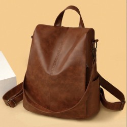 Feihong women's backpack, new Korean style, fashionable, casual, versatile, street style, large capacity, single-shoulder women's backpack
