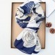 Classic, stylish, and trendy long scarves, elegant cotton and linen scarves, floral print outerwear shawls.