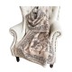 New women's scarf, winter office nap blanket, faux cashmere tassel warm scarf, thickened.