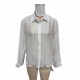 2025 new white lace hollow sunscreen shirt for women: thin, breathable summer petite shirt and jacket wholesale.