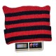 Cross-border new autumn and winter cat-ear knitted hat, Korean-style Instagram-style, cute and versatile striped cow-ear wool hat Cross-border new autumn and winter cat-ear knitted hat, Korean-style Instagram-style, cute and versatile striped cow-ear wool hat