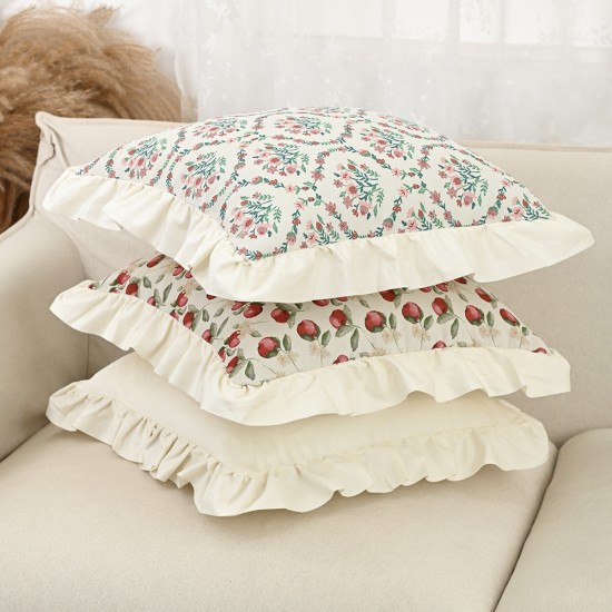Cross-border ins St. Patrick's Day clover pillowcase, plush jacquard sofa cushion cover Cross-border ins St. Patrick's Day clover pillowcase, plush jacquard sofa cushion cover