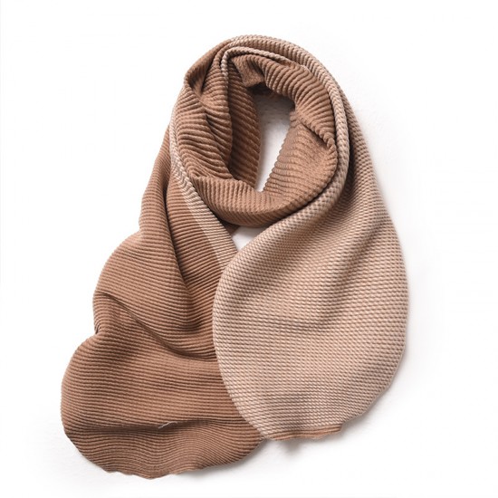 2025 new double-sided wrinkled colorblock faux cashmere scarves, a luxurious and versatile winter scarf for women.