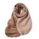 2025 new double-sided wrinkled colorblock faux cashmere scarves, a luxurious and versatile winter scarf for women.