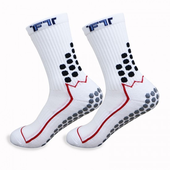 Mid-length non-slip football socks with towel soles, thickened adult outdoor sports stockings, manufacturer wholesale, with adhesive for anti-slip performance Mid-length non-slip football socks with towel soles, thickened adult outdoor sports stockings, manufacturer wholesale, with adhesive for anti-slip performance