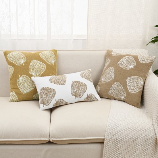 Cross-border Halloween pumpkin jacquard pillowcases Faux wool sofa and bedroom headboard cushion covers; Light luxury French-inspired wind chime vintage Dutch velvet pillows, living room sofa cushions, model room cushion covers; Sunflower pillows, ins-sty Cross-border Halloween pumpkin jacquard pillowcases Faux wool sofa and bedroom headboard cushion covers; Light luxury French-inspired wind chime vintage Dutch velvet pillows, living room sofa cushions, model room cushion covers; Sunflower pillows, ins-sty
