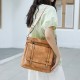 Multi-pocket tote bags, women's retro single-shoulder multifunctional crossbody bags, custom PU designs, cross-border hot-selling commuter bags Multi-pocket tote bags, women's retro single-shoulder multifunctional crossbody bags, custom PU designs, cross-border hot-selling commuter bags