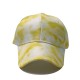 Fashionable retro tie-dye baseball caps for women, casual caps for outdoor sun protection, printed baseball caps.