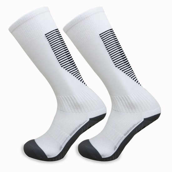 Professional fencing socks, children's and adult competition training fencing equipment, thickened sweat-wicking, non-slip sports socks with a towel sole.
