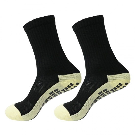 Children's non-slip trampoline socks, adhesive-coated floor socks, playground, baby early childhood learning, indoor adult yoga socks.