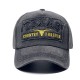 New Cross-border TEXAS Embroidered Baseball Cap, Washed and Distressed Patchwork Embroidered Baseball Cap, Outdoor Retro Sun Visor
