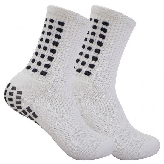 Adult and children's pure white football socks, towel soles, men's and women's basketball mid-calf socks, long socks Adult and children's pure white football socks, towel soles, men's and women's basketball mid-calf socks, long socks