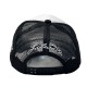 New foreign trade caps featuring English lettered embroidered baseball caps, fashionable and versatile, breathable couples' mesh hats, and trucker hats.
