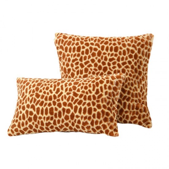 Fantastic Animals zebra, giraffe, and leopard print plush cushions for living room sofas, bedside bay windows, and decorative pillow covers Fantastic Animals zebra, giraffe, and leopard print plush cushions for living room sofas, bedside bay windows, and decorative pillow covers