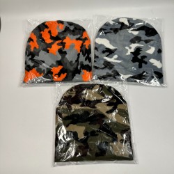 New cross-border Halloween party pirate skull jacquard knitted hat, pumpkin face, spiderweb beanie.