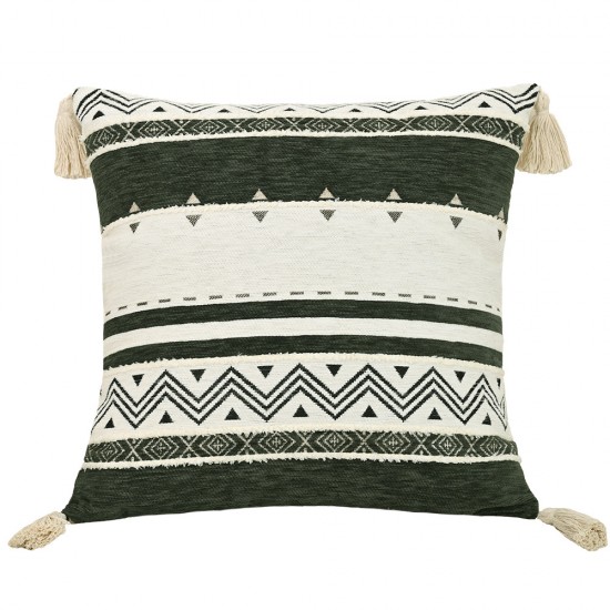 Cross-border Nordic ins Fair Isle pillows, square-shaped drop ball lotus-trimmed pillows for sofas and bedrooms. Cross-border Nordic ins Fair Isle pillows, square-shaped drop ball lotus-trimmed pillows for sofas and bedrooms.