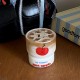 Niche homemade blue polka dot glass, Instagram-style high-end white polka dot water cup and milk cup, simple coffee cup