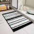 Cross-border Nordic polypropylene entry mats, wear-resistant, dust-removing, and non-slip mats for home entryways, luxury entrance carpets.