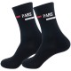 Sports socks, mid-calf, towel-soled, small hooks, fitness running socks, unisex, trendy, sweat-wicking cotton socks, breathable and deodorizing