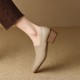 Vintage wedge-heel flip-flops, fashionable, elegant, open-toe, high-end sandals for summer outdoor wear.