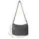 Feihong cross-border lettered cosmetic bag, seersucker two-piece travel storage bag, large-capacity portable cosmetic and toiletries bag