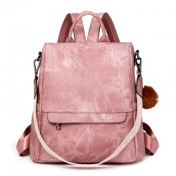 Women's school bags, cross-border PU backpacks, wholesale multifunctional backpacks
